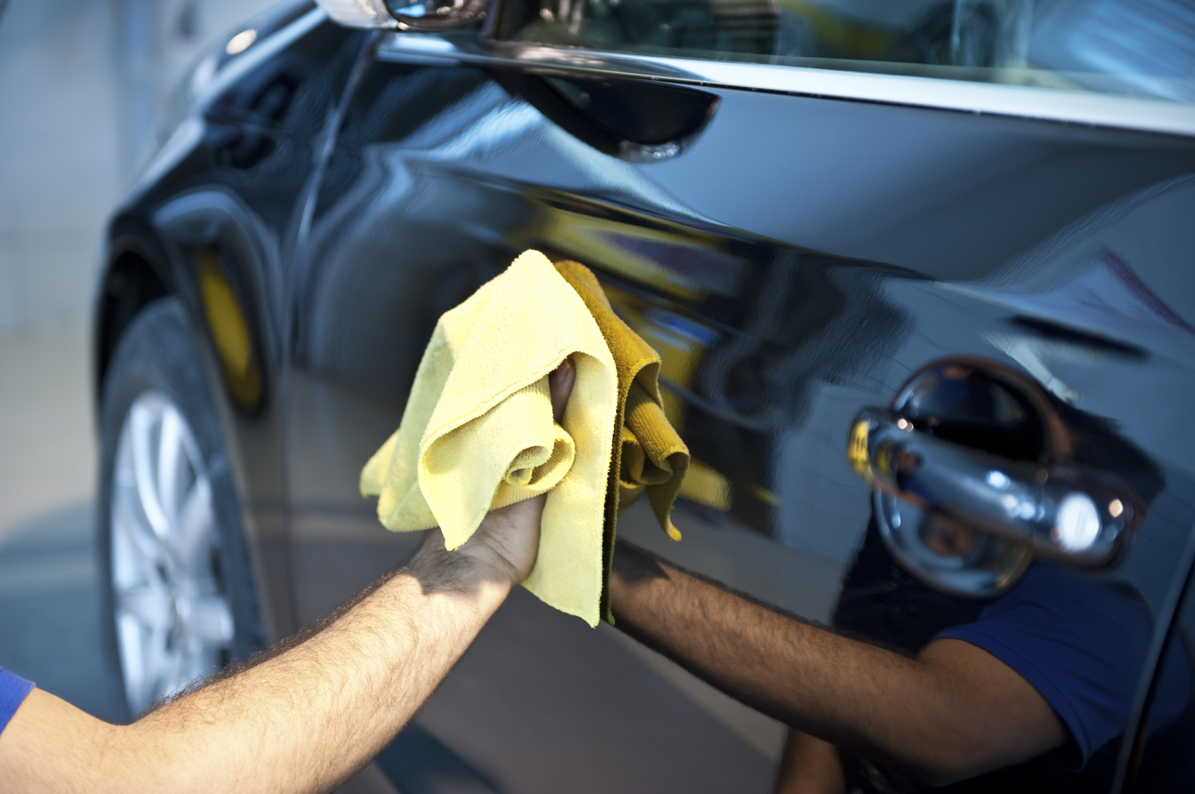 Image of an alloy wheel repaired by Smart Repair