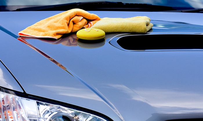 Image of a car with crash repair damage